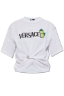Tシャツ・カットソー VERSACE 'Strawberry patch' T-shirt (10188981A13614 1W000) Versace 'strawberry Patch' T-shirt | italist
